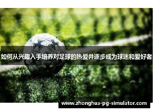 如何从兴趣入手培养对足球的热爱并逐步成为球迷和爱好者