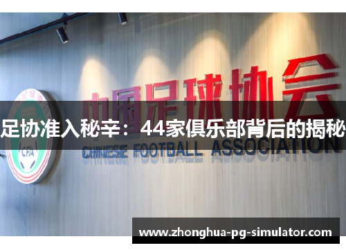 足协准入秘辛:44家俱乐部背后的揭秘 足协准入秘辛:44家俱乐部背后的揭秘
